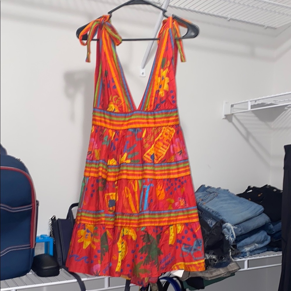 FARM Rio Orange Dress